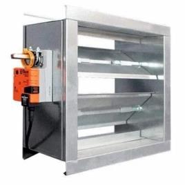 Galvanized Iron Motor Operated Fire Damper