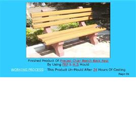 Garden Chair Bench MS Mould