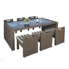 Modern Rattan Garden Furniture Set