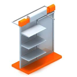 Garment Slatwall Free Standing Racks