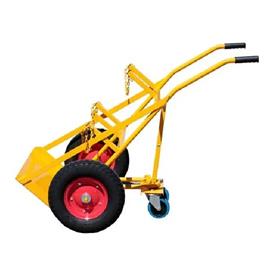 Mild Steel Gas Cylinder Stand Trolley