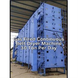 Continuous Belt Dryer Machine (Gas Fired) 30 Ton