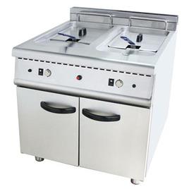 Gas Fryer with Cabinet