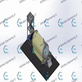 Rotary Drum Gas Peanut Roaster