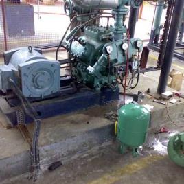 Galvanized Industrial Gas Reciprocating Compressor