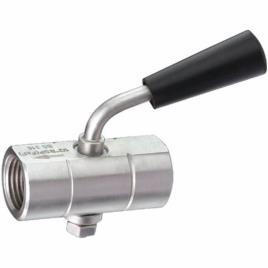 2-Way Gauge Cock w/ Vent Hole, 1/2" BSPT