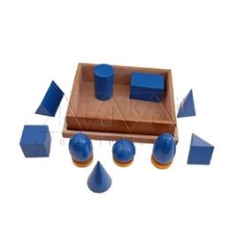 Wooden Geometric Shapes Montessori Set