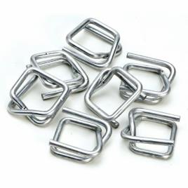 GI Silver Woven Lashing Strap Buckle