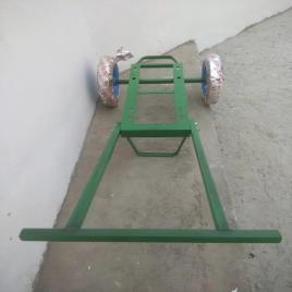 GI Two Wheel Cart for Pumps