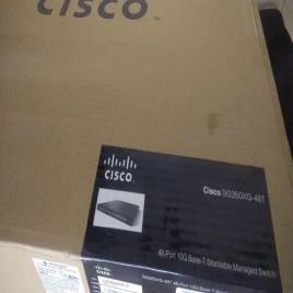 CISCO 48 Port Gigabit Network Switch, 10G Capable