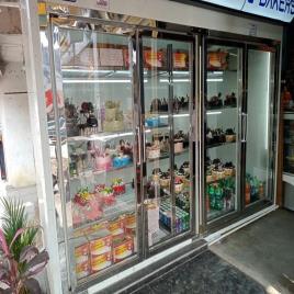 Commercial Glass Display Cold Storage