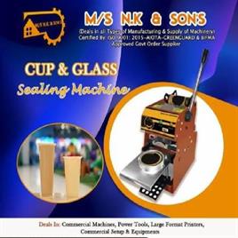 Glass Cup Sealing Machine