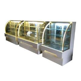 Stainless Steel Glass Display Cabinet