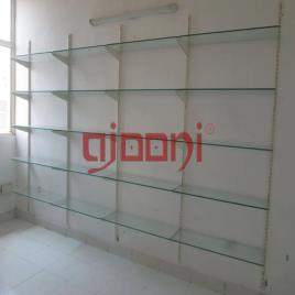 Supermarket Glass Display Shelf