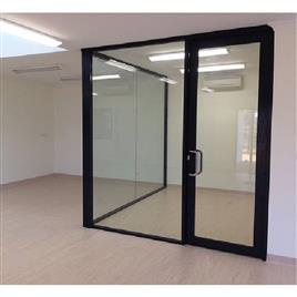 Glass Divider with Entrance
