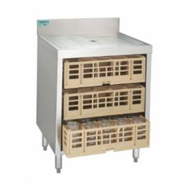 Grey Rectangular Bakery Rack Counter
