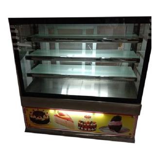 Glass Rectangular Ice Cream Display Machine