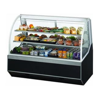 Glass Refrigerator Display Case, Restaurant