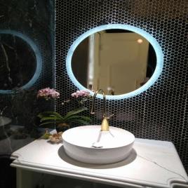 Glass Round LED Mirror Light 5W