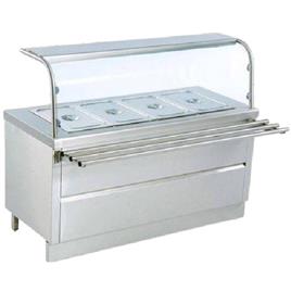 Glass Bain Marie Shelf