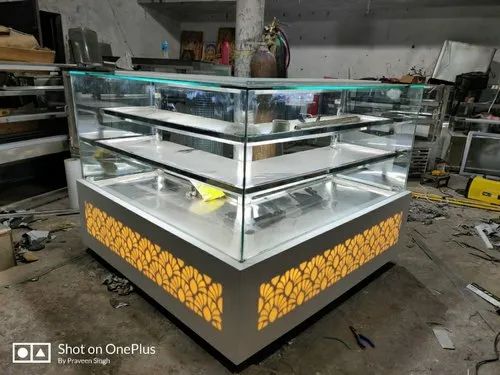 Glass Display Counter