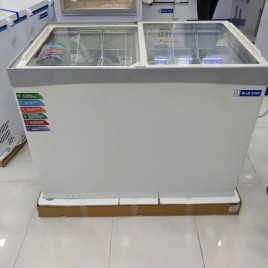 100L Curved Glass Deep Freezer