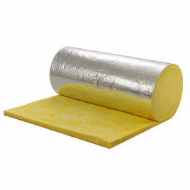 Glass Wool Insulation Roll, 10 mm