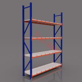 Glossy Steel Filing Rack System