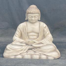 Glypticarts Yoga FRP Buddha Sculpture, 2.5ft Height