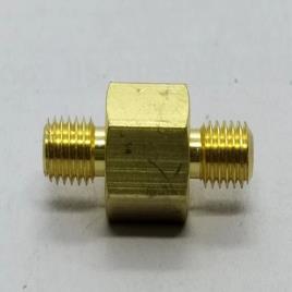 Golden Brass Male BSP Connector, 3/4 Inch