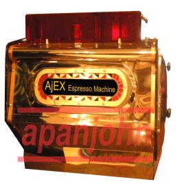 Manual Golden Espresso Machine