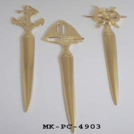 Brass Gold Plated Paper Knife