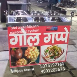 Catering Golgappa Display Counter
