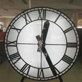 Analog Facade Clock, GPS Synced, 5 & 6 ft Screen