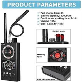 Spy Camera & GPS Tracker Finder
