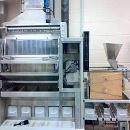 Semi-Automatic Grain Processing Machine