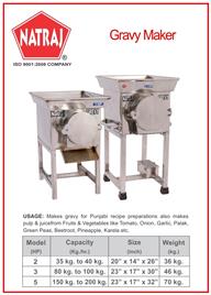2 HP Gravy Maker Equipment