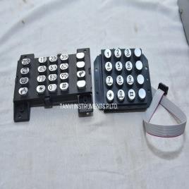 Green/Black Wired Telephone Keypad