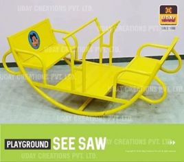 Steel Boat Shape Four Seater See Saw