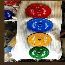 Green MS Powerlifting Weight Plates