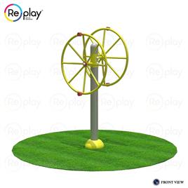 Manual Green Shoulder Builder Machine