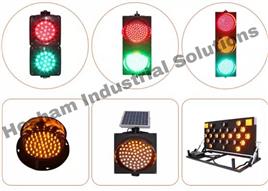 Polycarbonate Solar Traffic Signal Light