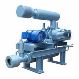 Green Industrial Roots Blower