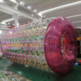 Green Cylindrical Water Roller, 9x11 Size