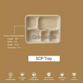 Greendale Sugarcane Bagasse Disposable Plates