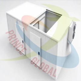Grey 2-in-1 Commercial Freezer Chiller