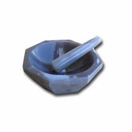 Grey Agate Manual Pestle Mortar