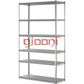 Grey Movable Supermarket Rack