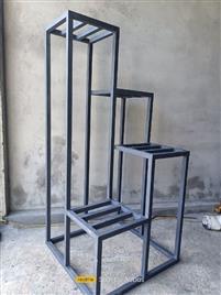 Grey Garden Iron Flower Holder