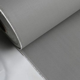 Grey Silicone Coated Fire Blanket